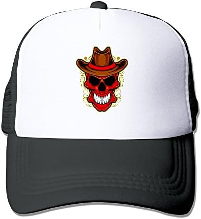 Fashion personality can be breathable red burning bones men and women fit hat
