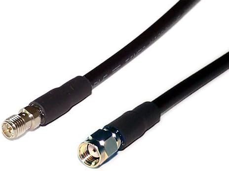 MPD Digital LMR240-RPSMA-Male-to-Female-6 MPD Digital LMR-240 CNT-240 RP-SMA Male to RPSMA Female Connectors to Extend Wireless Router Internet Antennas (6 feet)