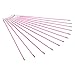 Posch Sports AA601KP12P Archery Beginner's First Fiber Glass Target Archery Arrows, Pink