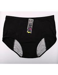 Juego de bombachas variadas de fibra viscosa de bambú impermeables para menstruación, talla estadounidense XXS-3 XL 10