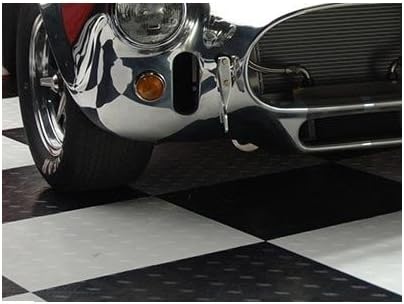 Modular Garage Flooring -- Black & White
