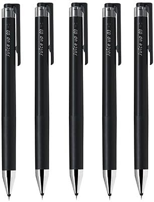 Amazon パイロット ノック式 ゲルインキボールペン ジュースアップ 黒インク 5本セット 0 4 ジェルインクボールペン 文房具 オフィス用品