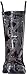 Western Chief Kids' Boys up Waterproof Rain Pull-on Boot, Star Wars Lighted, 1 M US Little Kid