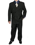 Sharp 2-Piece Double Breasted Men's Dress Suit