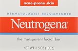 Neutrogena Acne Bar Face Wash 3.5oz 103ml Pack of 2 for Oily Blemished Skin view 2