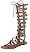 New Womens Mid-Calf Marcelino Gladiator Sandals Flats Strappy Summer Ladies Shoes