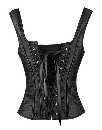 2 Zhitunemi+Jacquard+Shoulder+Overbust+Bustiers