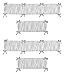 Sweet Jojo Designs Crib Bumper Pad for Grey and White Woodland Deer Collection Baby Boy Bedding