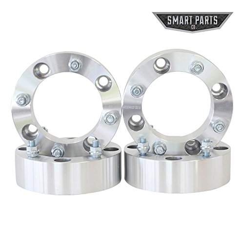 4 QTY ATV Wheel Spacers 4" (2 inch Per Side) fits all 4x137 bolt patterns - CAN-AM Bombardier Renegade Outlander Commander Kawasaki Mule Prairie Brute Force Bayou 4x137