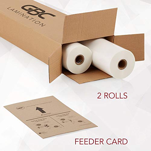 GBC Thermal Laminating Film Roll, 2 Pack, NAP I, 1" PolyIn Core, 1.5