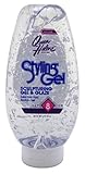 QUEEN HELENE Helene Sculpturing Hair Styling Gel & Glaze, Alcohol Free 20 oz (Pack of 3)