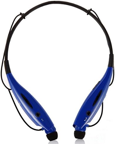 BT-EP 730DK_Blue Wireless Bluetooth Headset Neckband Style Headphone