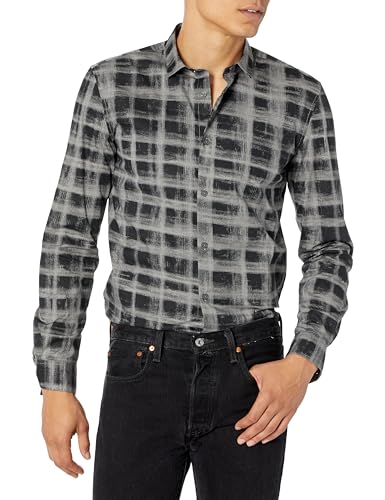 John Varvatos Ross Shirt Iron Grey XS
