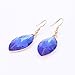 African Beads Jewelry Sets Women Bridal Crystal Statement Necklace Earring Jewelry Sets (Blue)