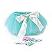 OrliverHL Newborn Baby Girls Tutu Skirt Knitted Crochet Clothes Photography Props Outfits,Light Green ,S