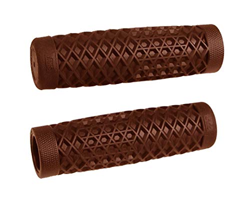 ODI Vans Cult Street Motorcycle Hand Grips - Brown / 1"