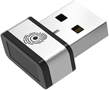 Rontech USA Mini USB 2.0 Fingerprint Reader for Windows 7,8 &amp; 10 Hello Capacitive Touch Matching Multi Biometric fido Security Key