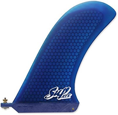 Sup ATX Honeycomb Race Fin, Blue, 9.25"