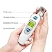 MIBEST Forehead and Ear Thermometer (2-in-1) - Digital Medical Baby, Kids, and Adult Infrared Thermometer - Child Temporal Thermometer with Fever Alert - 2 in 1 in Ear Temperature Thermometer