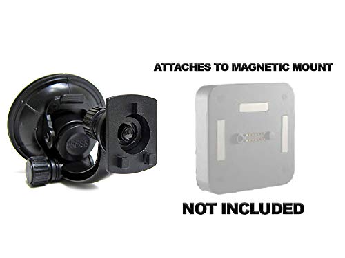 Ramtech Car Windshield Suction Cup Mount for Rand McNally OverDryve 7 Pro Truck Device with GPS - SCMO