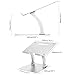 Desire2 Laptop Stand, View Laptop Computer Holder, Multi-Angle Stand to Elevate Laptop, Adjustable Notebook Stand for Laptop (4-17 inch) Compatible with MacBook Pro/Air, Surface Laptopthumb 3