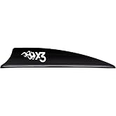 Bohning X3 Vane, 2.25", Black, 36pk