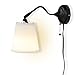 You Have Space Contemporary Wall Lamp Scones with Free Bulbs (Black/White)