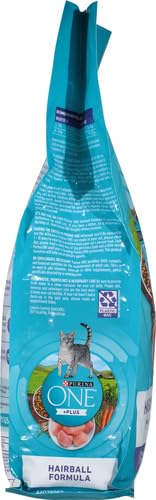PURINA ONE NATURAL CAT FOOD FOR HAIRBALL CONTROL, +PLUS HAIRBALL FORMULA – 3.5 LB. BAG