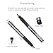 Stylus Pen, Ciscle Stylus Digital Pens 5 Mins Auto Power Off with 1.6 mm Fine Point Copper Tip Compatible for iPad/ iPhone, Android Tablet and More-Black