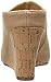 A2 By Aerosoles Women's Plushed Metal Wedge Sandal