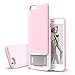 DesignSkin iPhone 6 Sliding Card Holder Case, Extreme Heavy Duty Triple Layer Bumper Protection Wallet Cover with Storage Slot for Slider iPhone6 - Baby Pink