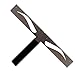 Metal T-Shaped Straight Eyebrows Stencil Caliper Positioning Makeup Permanent Eyebrow Balance Ruler (B, A-1)