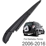 Xukey Rear Windshield Wiper Blade & Arm Set Fit For Daihatsu Terios MK2 2006-2016(1 set)