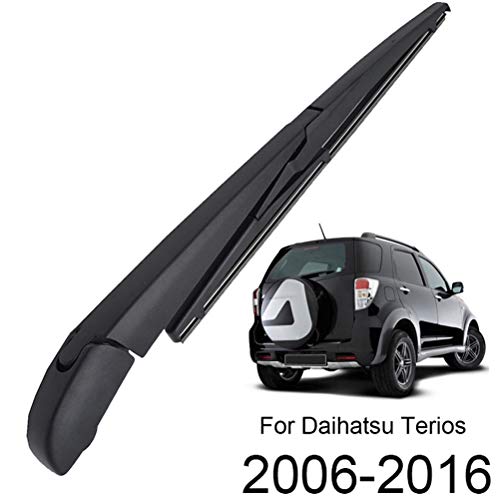 Xukey Rear Windshield Wiper Blade & Arm Set Fit For Daihatsu Terios MK2 2006-2016(1 set)