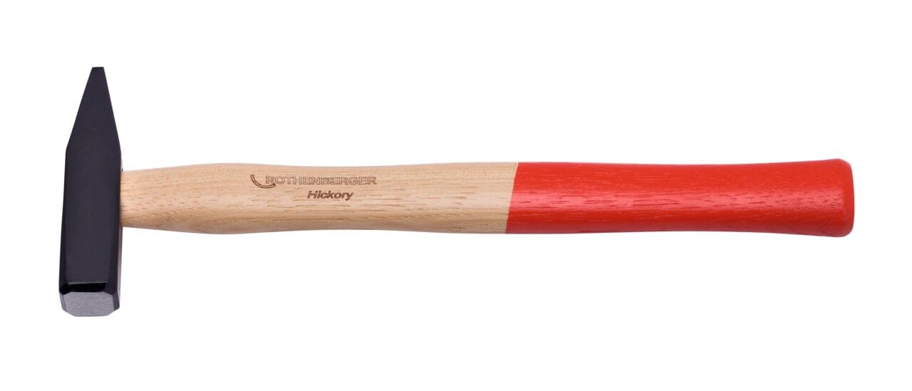 Rothenberger 322823 322823-Martillo Mango Madera Nogal 300 g, Silver