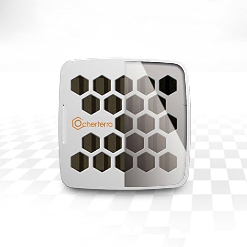 Ocherterra 301 Natural Car Air Purifier - No Power Needed - Purify Surrounding (Car, Freezer, Kitchen, Desk, Bed etc,) Made in Korea (White)