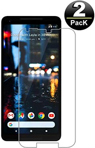 Google Pixel 2 XL Screen Protector[2PacK],ilovepo Tempered Glass Screen Protector for Google Pixel 2 XL[HD-Clear][0.26mm][Anti-Glare][Bubble-Free][Anti-Scratch]