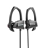 Bluetooth Headphones, New Trent Bluetooth V4.1 Sport HD Stereo Headset In-ear Earbuds Earphones with Flexible Ear Hook
