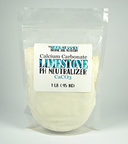 1 Pound - Calcium Carbonate - Limestone Powder - Rock Dust - Great Soil Amendment and Fertilizer with Endless Uses - Bulk by Raw Supply