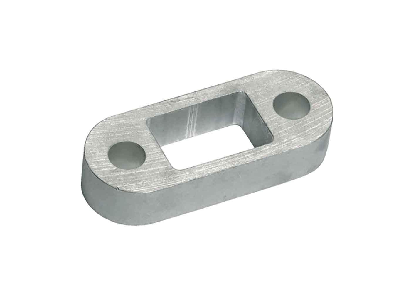 RING 1 Inch Aluminium Spacer Block - Fits Between Bracket & Tow Ball