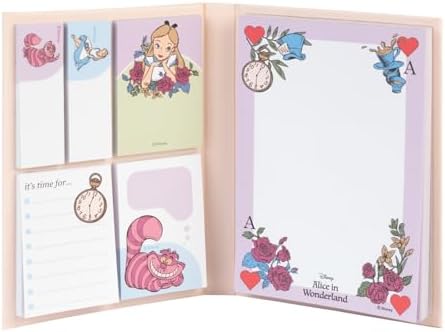 Disney Alice in Wonderland Notebook Journal - Bundle with Cheshire