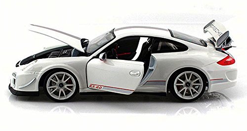 Porsche 911 GT3 RS 4.0, White - Bburago 11036 - 1/18 scale Diecast Model Toy Car