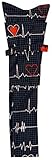 Stethoscope Cover - Heartbeats on Navy