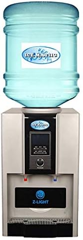 ICE MATIIC Water Dispenser with Ice Cube Maker (Silver, Plastic - 6 kg)