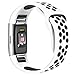 Humenn Bands Compatible for Fitbit Versa, Accessory Breathable Sport Bands Air Holes Compatible Fitbit Versa Smartwatch