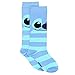 Lilo & Stitch 2 pack Knee High Socks (Shoe: 4-10 (Sock: 9-11), Stitch Blue/Grey)