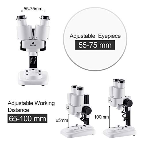 6 QUNSE+Microscope+Students+Binocular+Objective