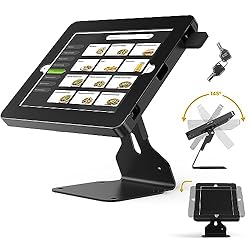 Beelta iPad POS Stand for Desk Heavy Metal Flip