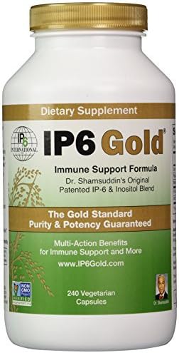 IP6 Gold Immune Support Formula by IP6 - 240 Vegetarian Capsules by IP6 International