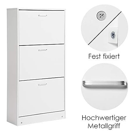 Schuhschrank weiß schmal